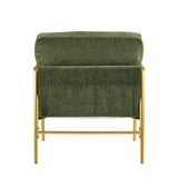 Modern Accent Chair With Plush Cushions, Cozy Seating