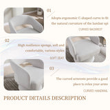 Swivel Barrel Chair With 360 Degree Rotation