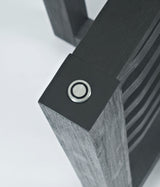 Altamonte - Glass Table - Dark Charcoal