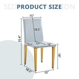 Modern Dining Chairs With Metal Legs