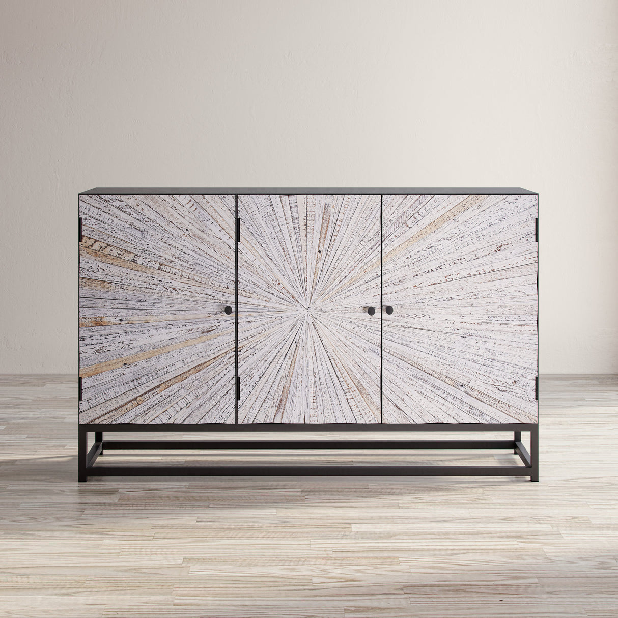 Astral Plains 3 Door Accent Cabinet