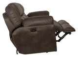 Ferrington - Power Lay Flat Reclining Sofa with Power Adjustable Headrest & Lumbar