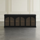 Archdale Gothic Arch 6 Door Accent Cabinet