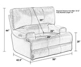 Wembley - Power Headrest With Lumbar Lay Flat Recliner