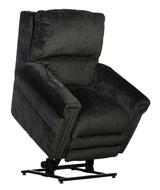 Warner - Power Headrest With Lumbar Power Lay Flat Recliner