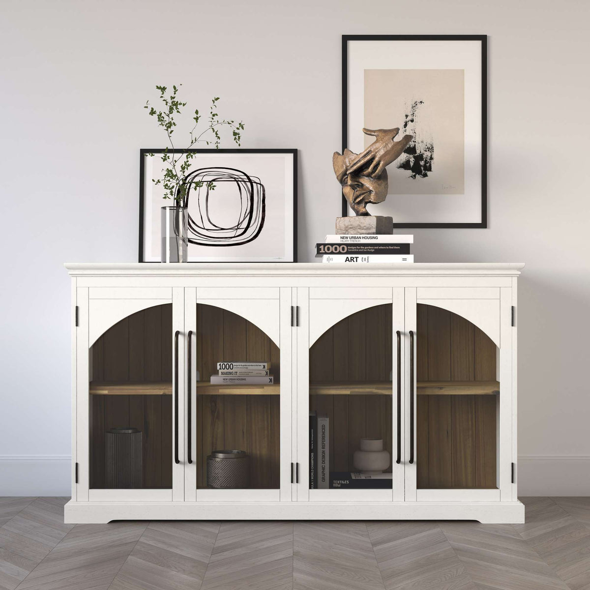 Archdale - Gothic Arch Accent Cabinet