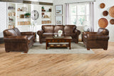Monroe - Leather Loveseat