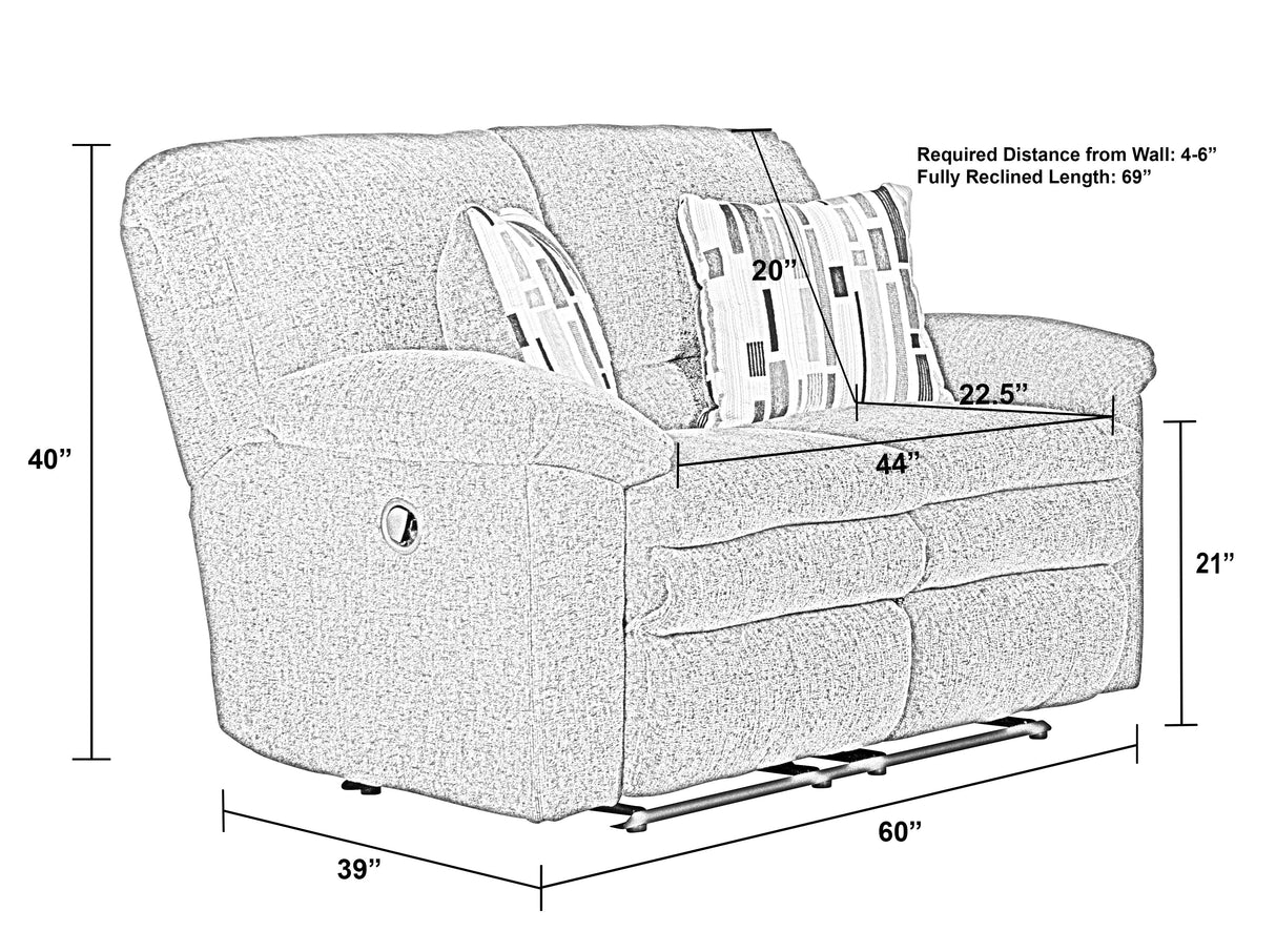 Tosh - Reclining Loveseat