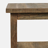 Reclamation - Square End Table - Rustic Unfinished Brown