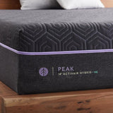 Peak - Split California King ActivAir™ Hybrid Mattress + HyperChill™ Cover - Black