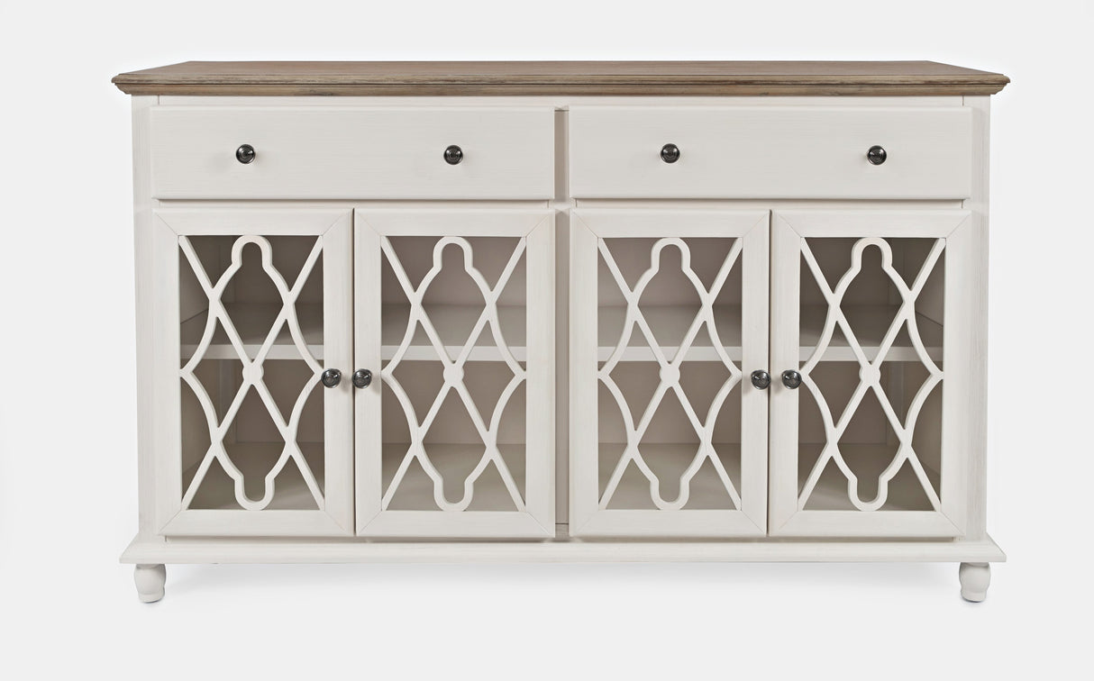 Aurora Hills 4 Door Accent Cabinet