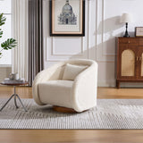 Swivel Accent Chair With 360 Degree Rotating