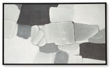 Adilson - White / Gray / Black - Wall Art