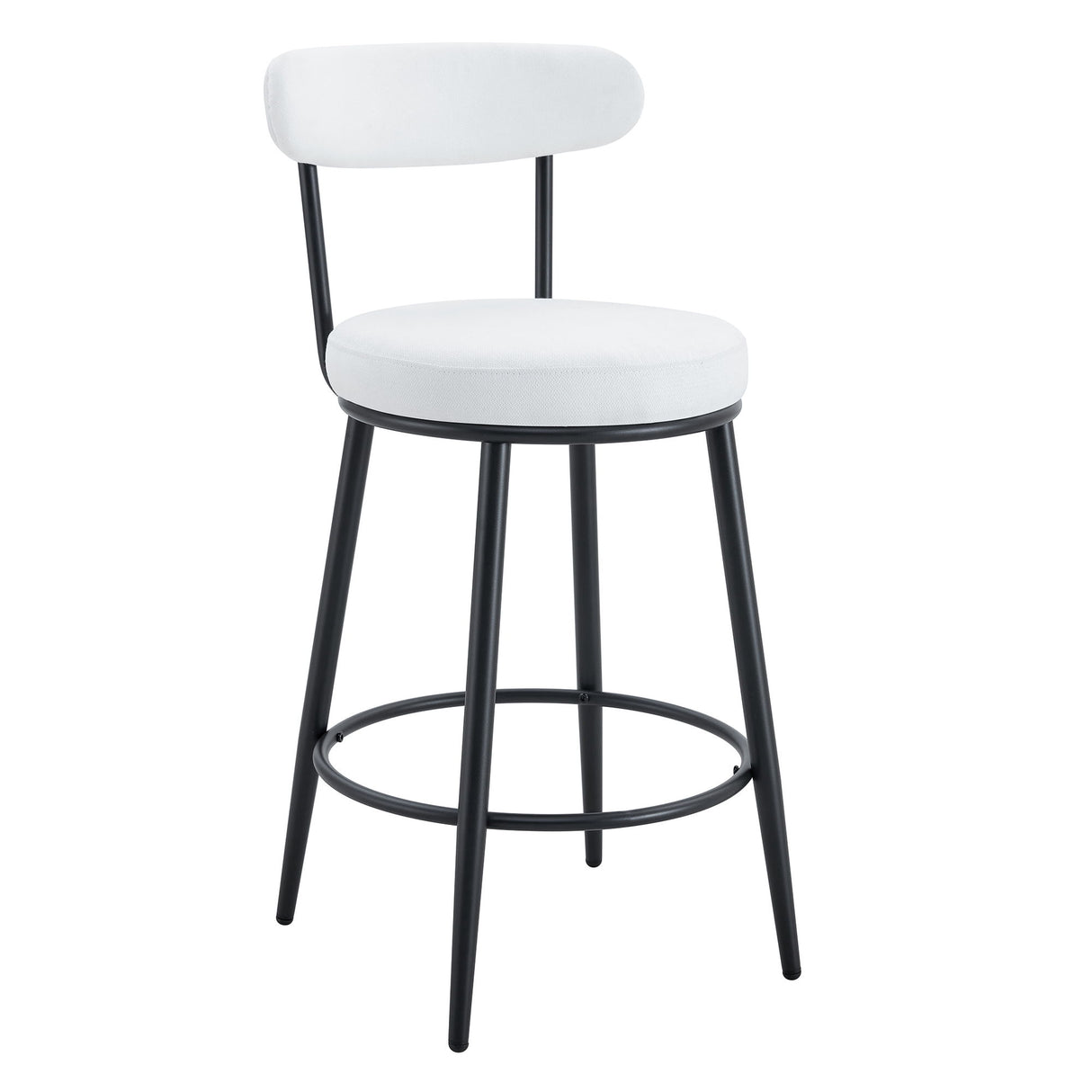 Fashionable Ergonomic High Legged Bar Chairs (Set of 2)