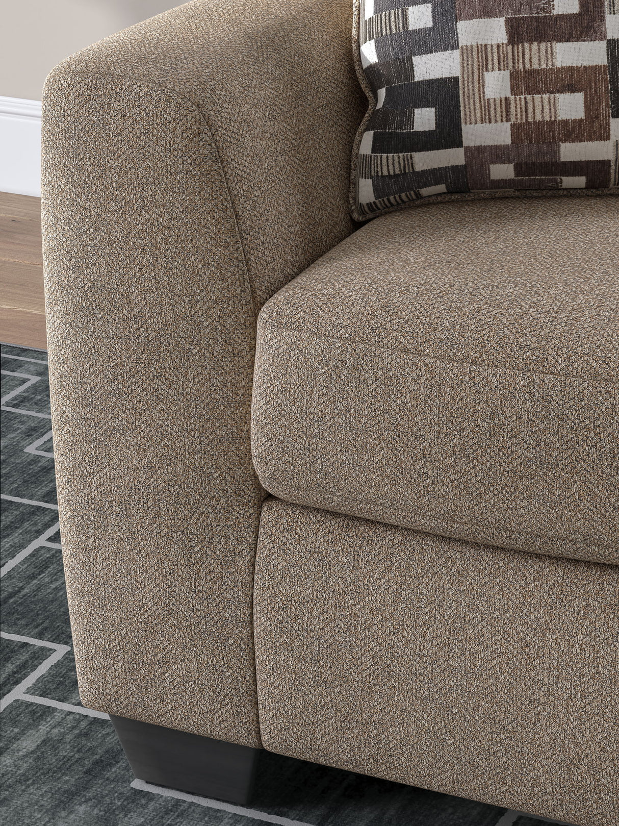 Triston-Peaks - Chair And A Half - Suede