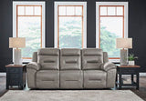 Heritage Reclining Sofa Leather