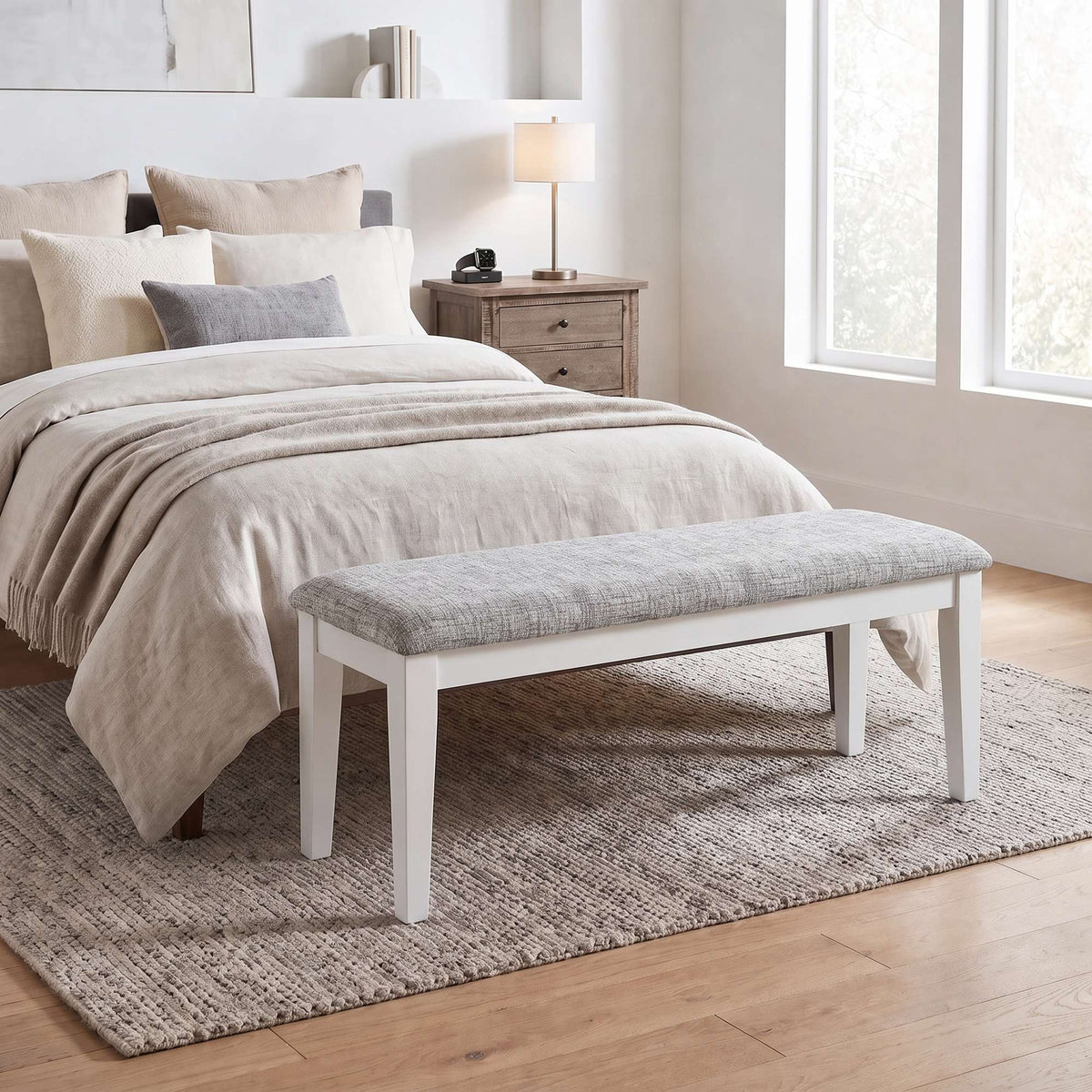 Urban Icon Upholstered Bench