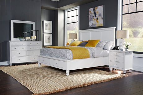 King Panel Bed