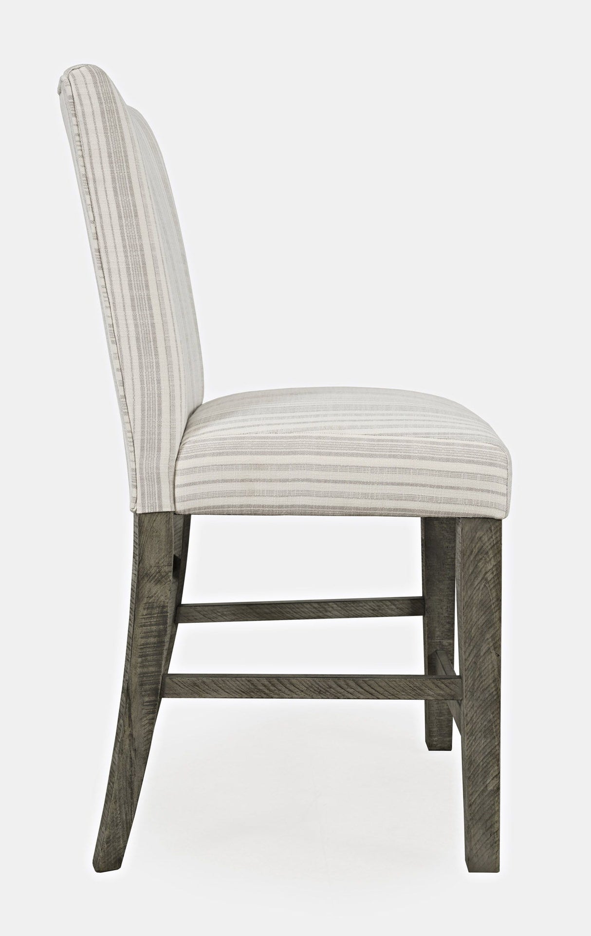 Telluride - Upholstered Counter Stool (Set of 2) - Driftwood Gray / Beige
