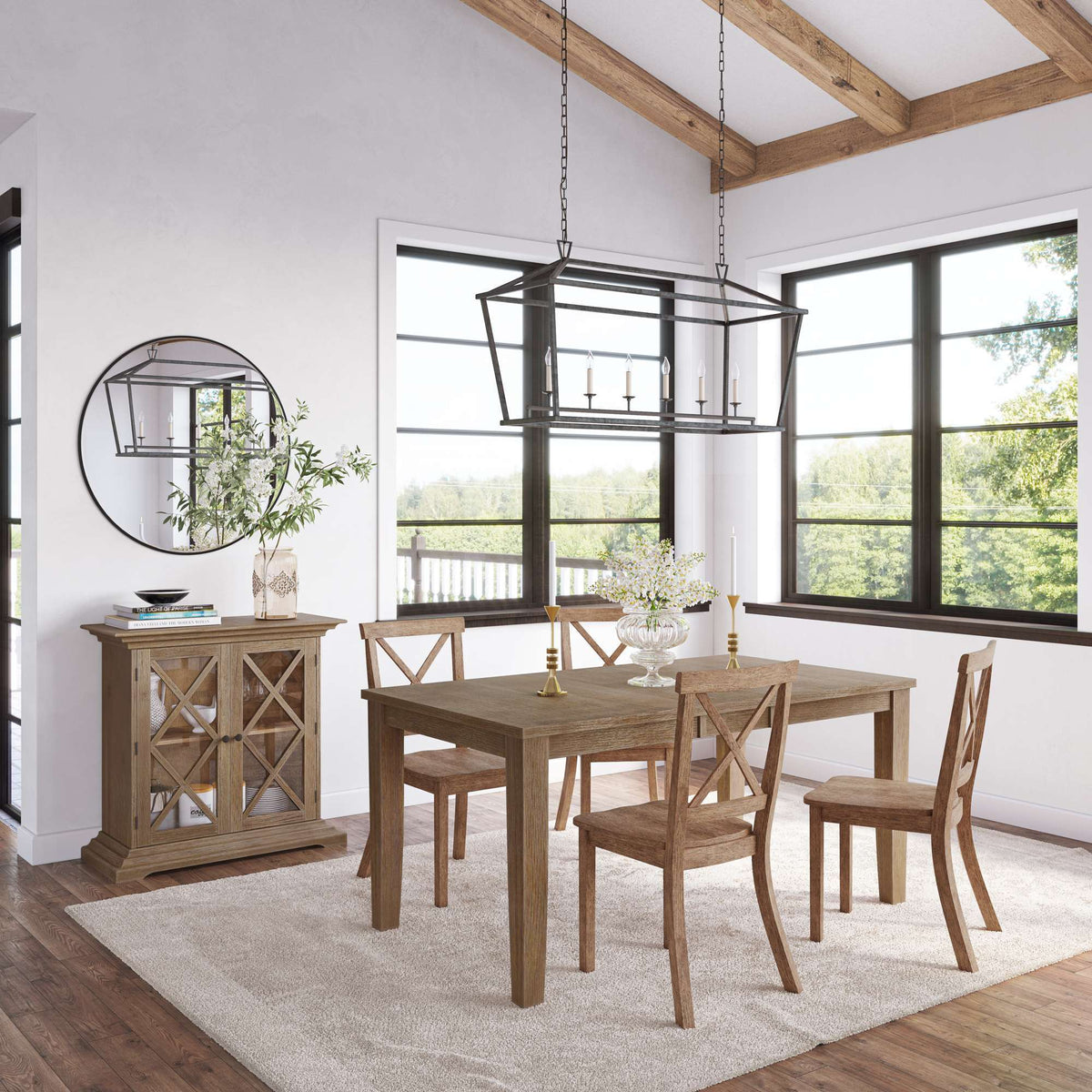 Eastern Tides - X Back Dining Chair (Set of 2)
