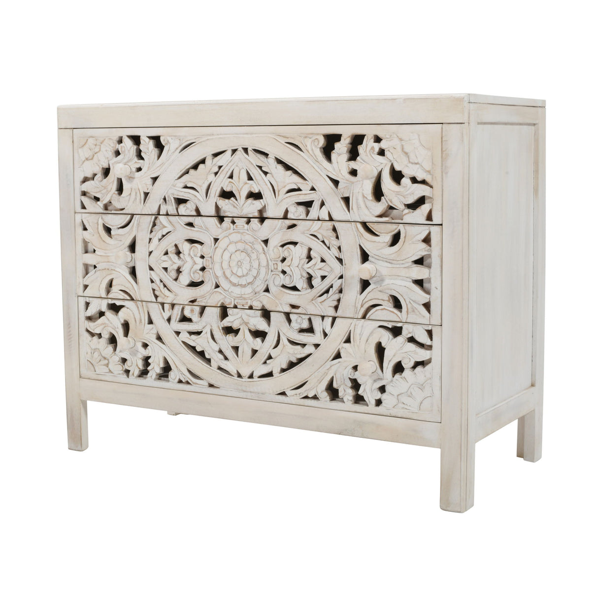 Jolie - Accent Chest - White Wash