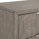 Kelis - 3 Drawer Nightstand With USB - Gray
