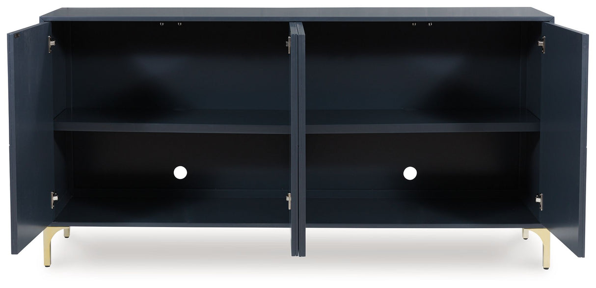 Loirwick - Dark Blue - Accent Cabinet