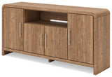 Dovander - Extra Large TV Stand - Brown