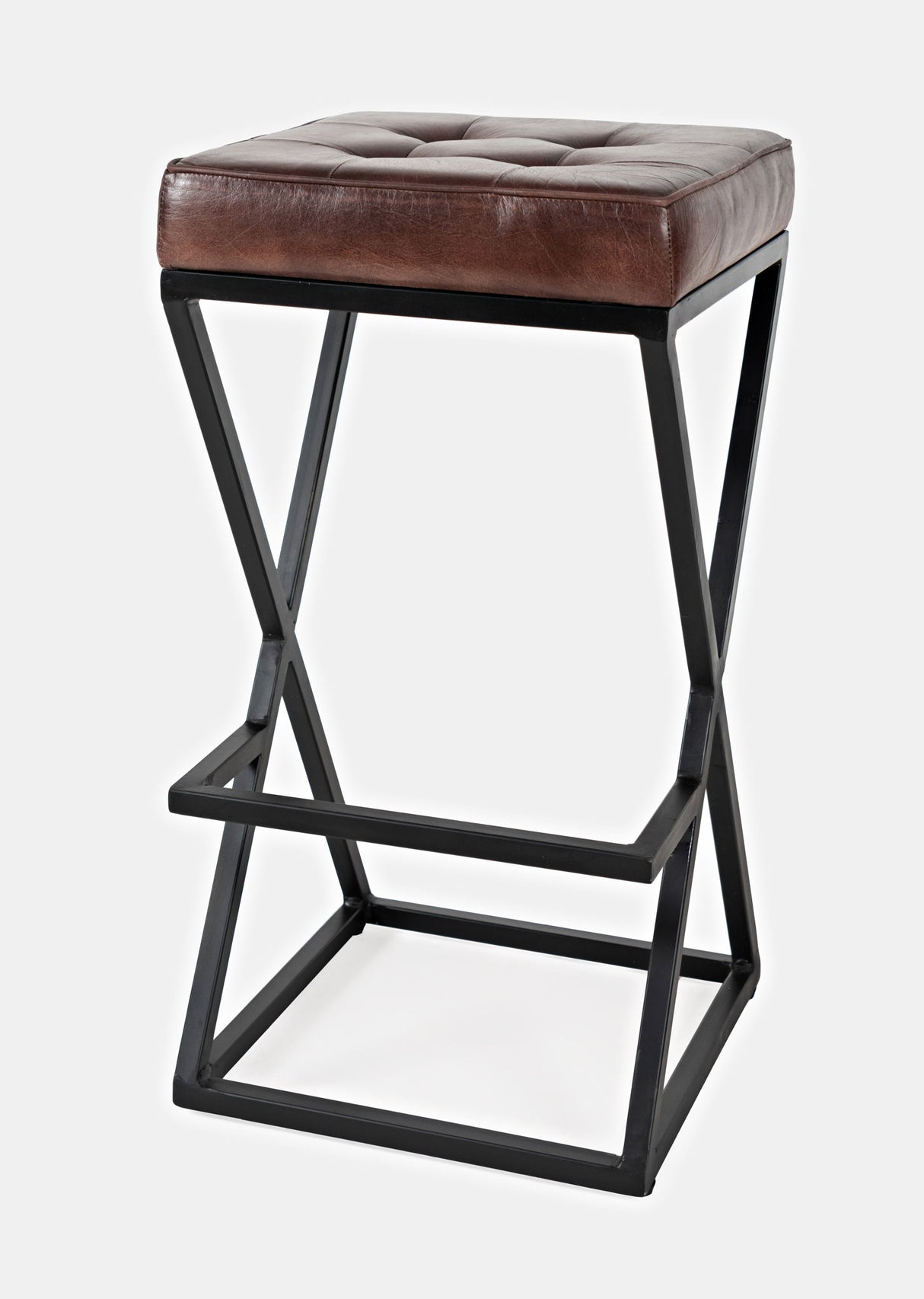Global Archive - Brooks Leather Stool