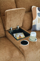 Kanlow - Dbl Reclining Loveseat With Console