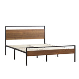 Thompson - Metal and Wood Platform Bed