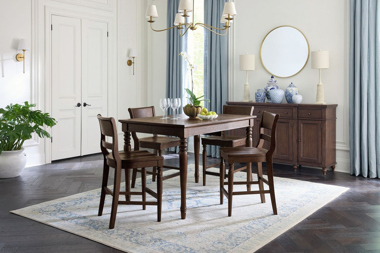 CounterHght Chair w/Wood Seat (per chair, 2/ctn)