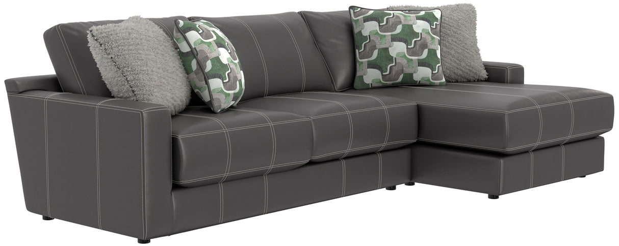 Minori - Italian Leather Sectional Sofa