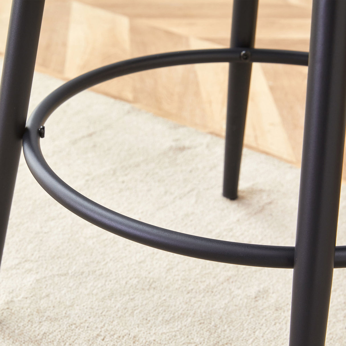 Fashionable Ergonomic High Legged Bar Chairs (Set of 2)