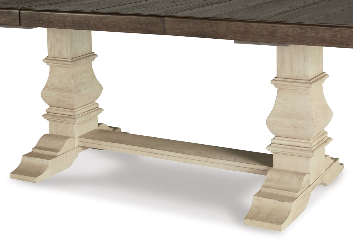 Bolanburg - Extension Dining Table - Brown / Beige
