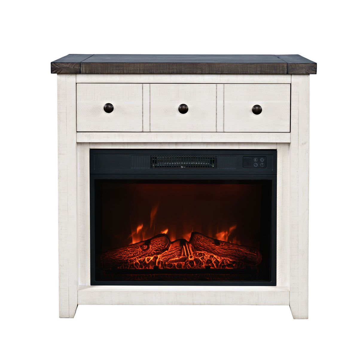 Madison County - Electric Fireplace Media Console
