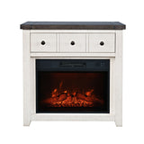 Madison County - Electric Fireplace Media Console