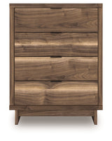 Chirason - Brown - Four Drawer Chest