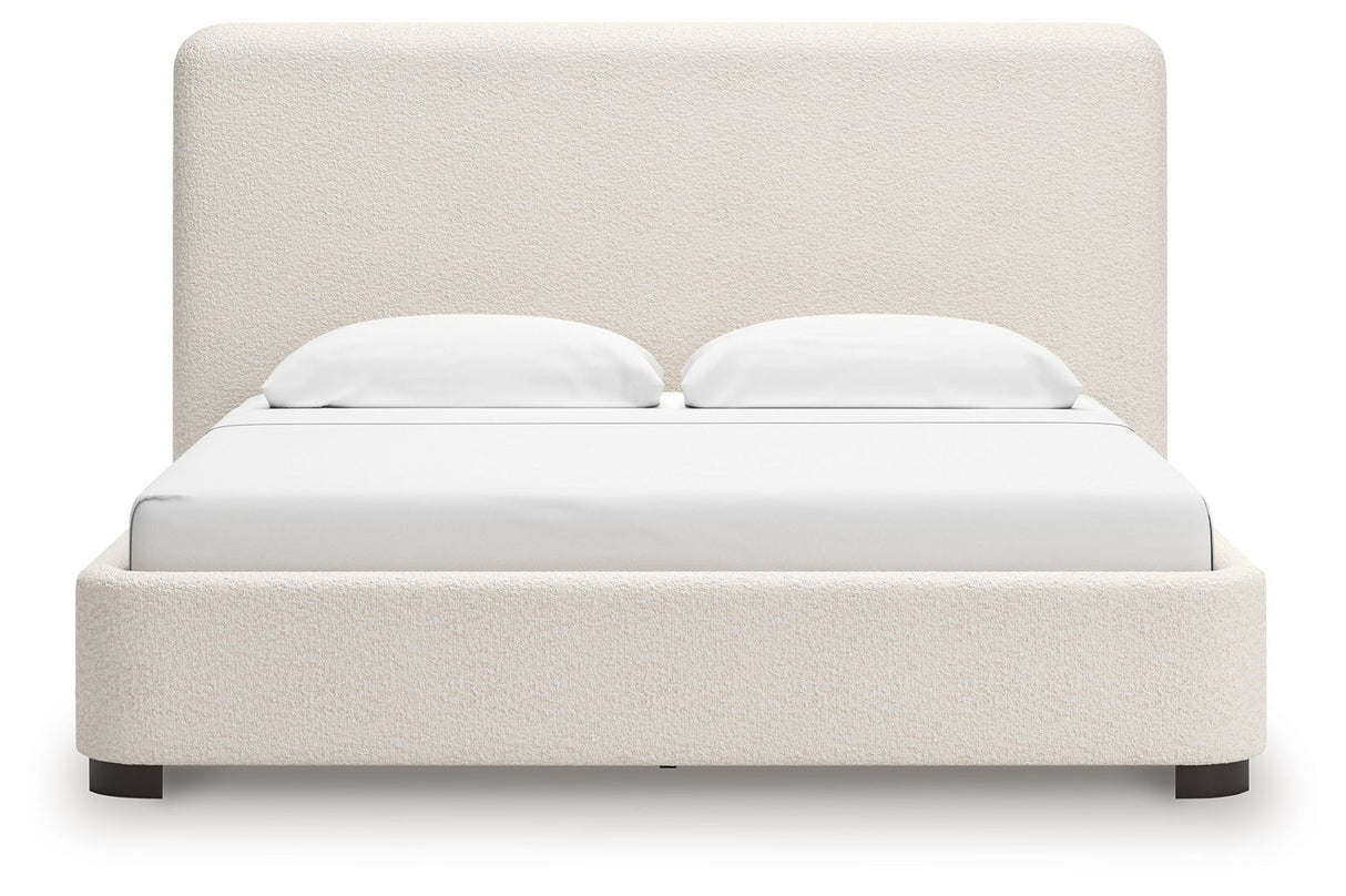 Brintstreet - Beige - King Upholstered Bed