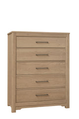 Crafted Cherry - 5 Drawers Chest