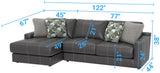 Minori - Italian Leather Sectional Sofa