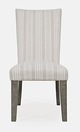 Telluride - Upholstered Dining Chair (Set of 2) - Driftwood Gray / Beige