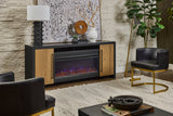 77" Fireplace Console w/ 42" Insert