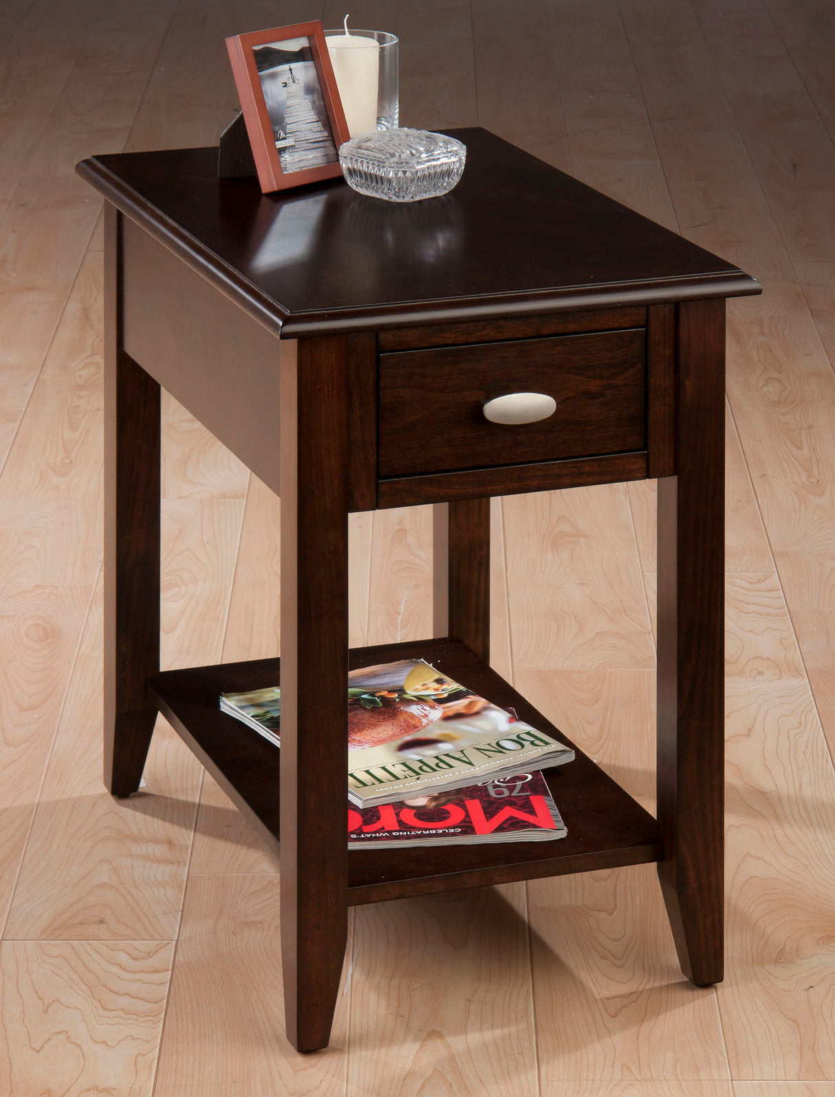 Nash - Chairside Table - Merlot