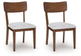 Tameride - Brown - Dining Upholstered Side Chair (Set of 2)