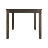 Brock - 7 Piece Dining Set (Table And Six Chairs) - Walnut