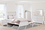 Mollviney - White - Five Drawer Chest