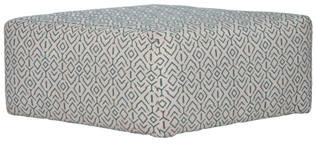 Howell - Cocktail Ottoman - Aqua
