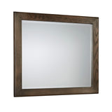 Crafted Oak - Landscape Mirror Beveled Glass