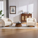 Swivel Accent Chair With 360 Degree Rotating